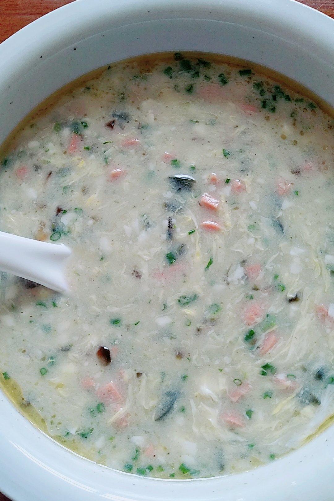 皮蛋豆腐羹