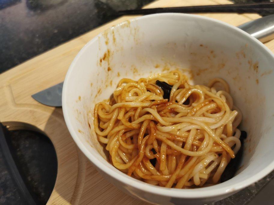 极香的葱油面