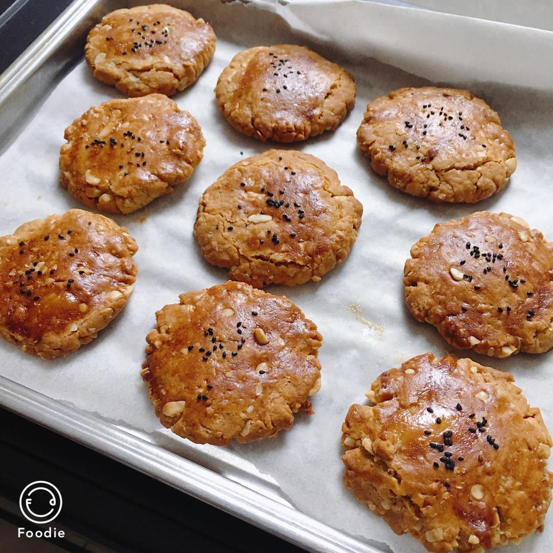 燕麦桃酥ˊ_>ˋ做给长辈们的健康零嘴～