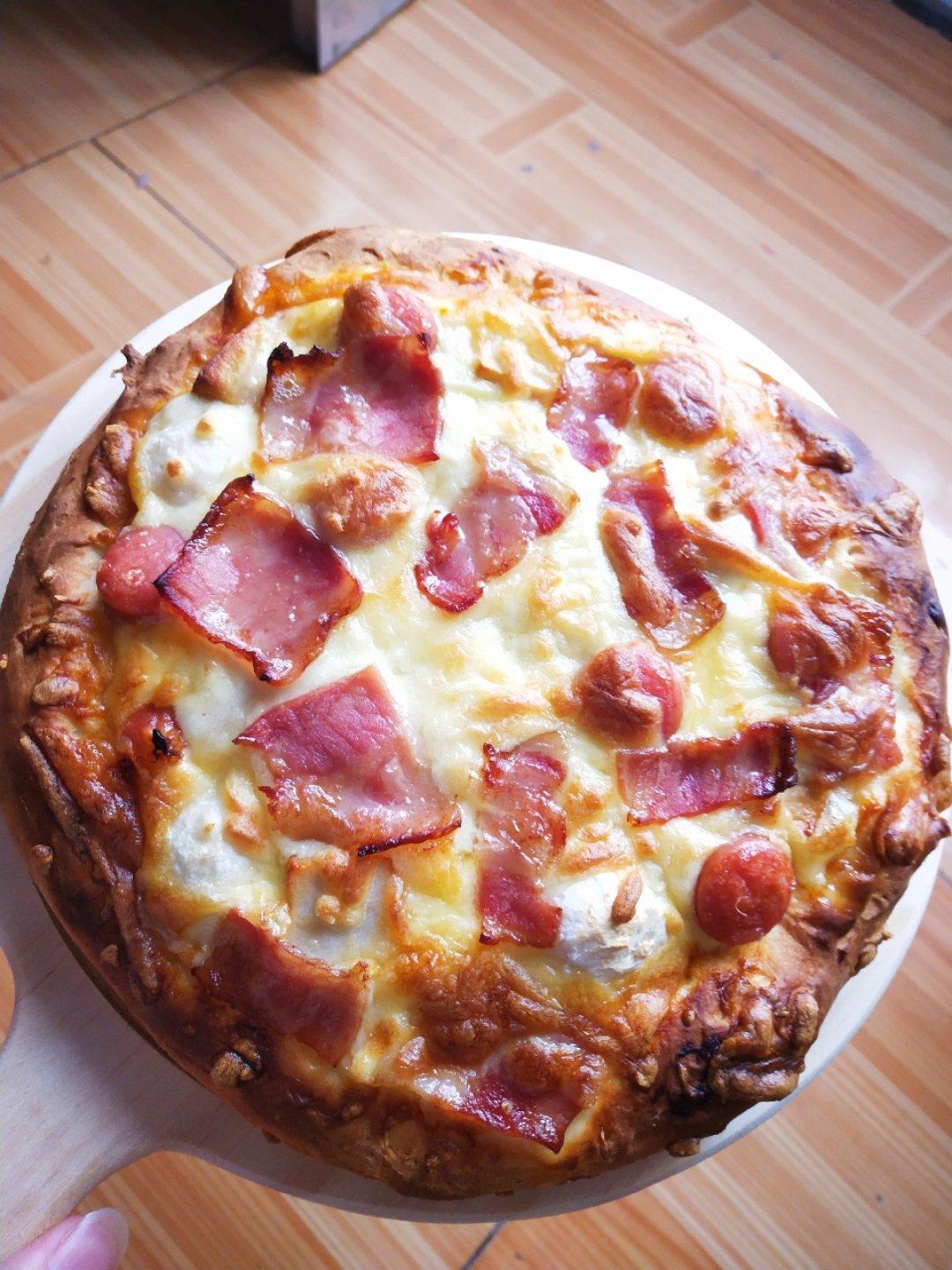 自制pizza  百做无误的饼皮哦