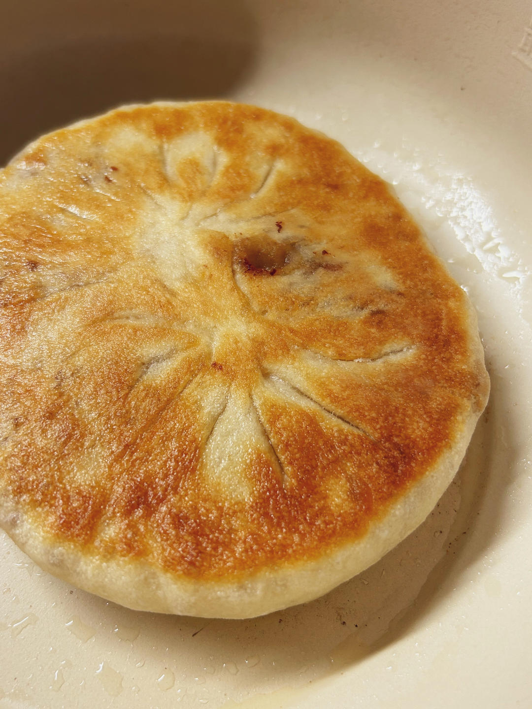 不用去早餐店的发面馅饼