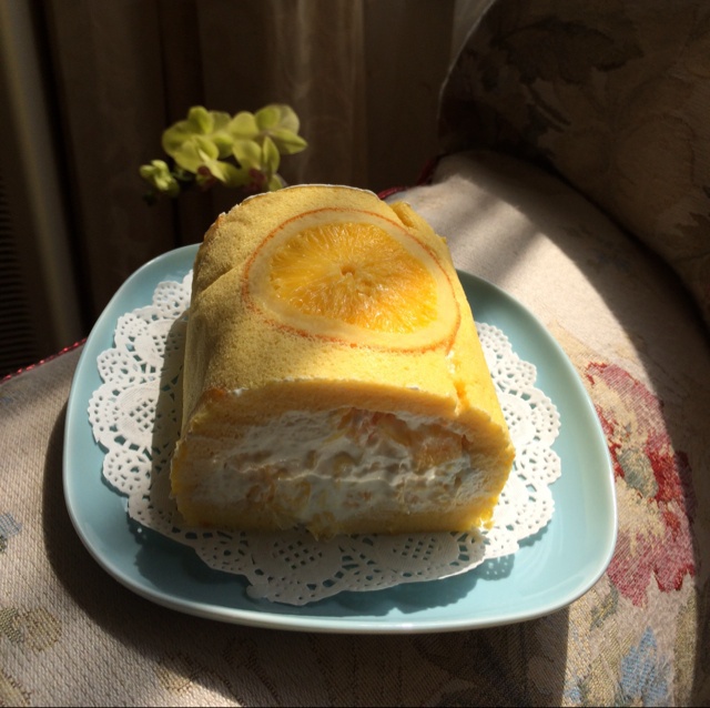 香橙蛋糕卷