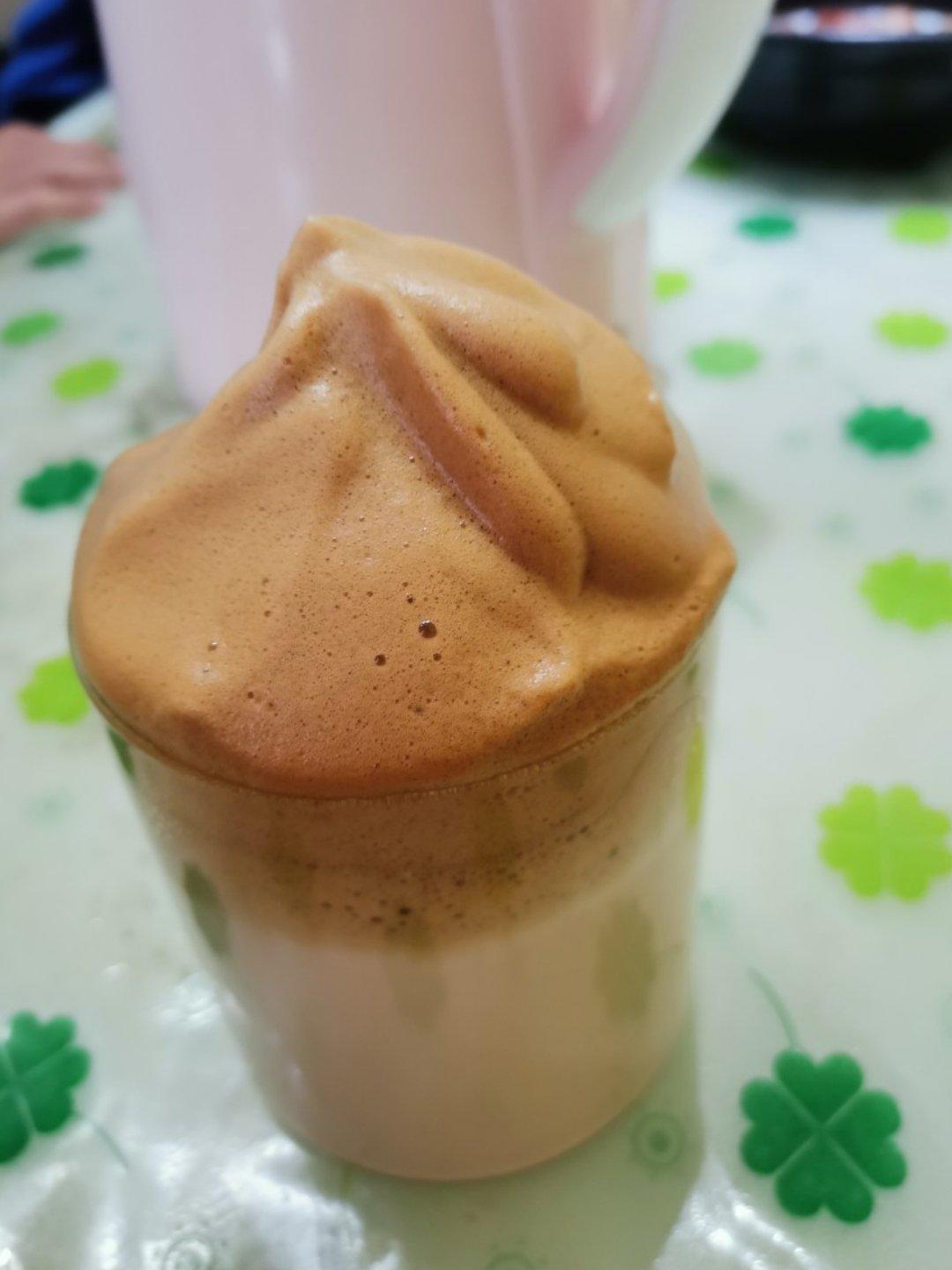 【抖音爆款】咖啡奶盖 焦糖咖啡【韩国爆款】超简单