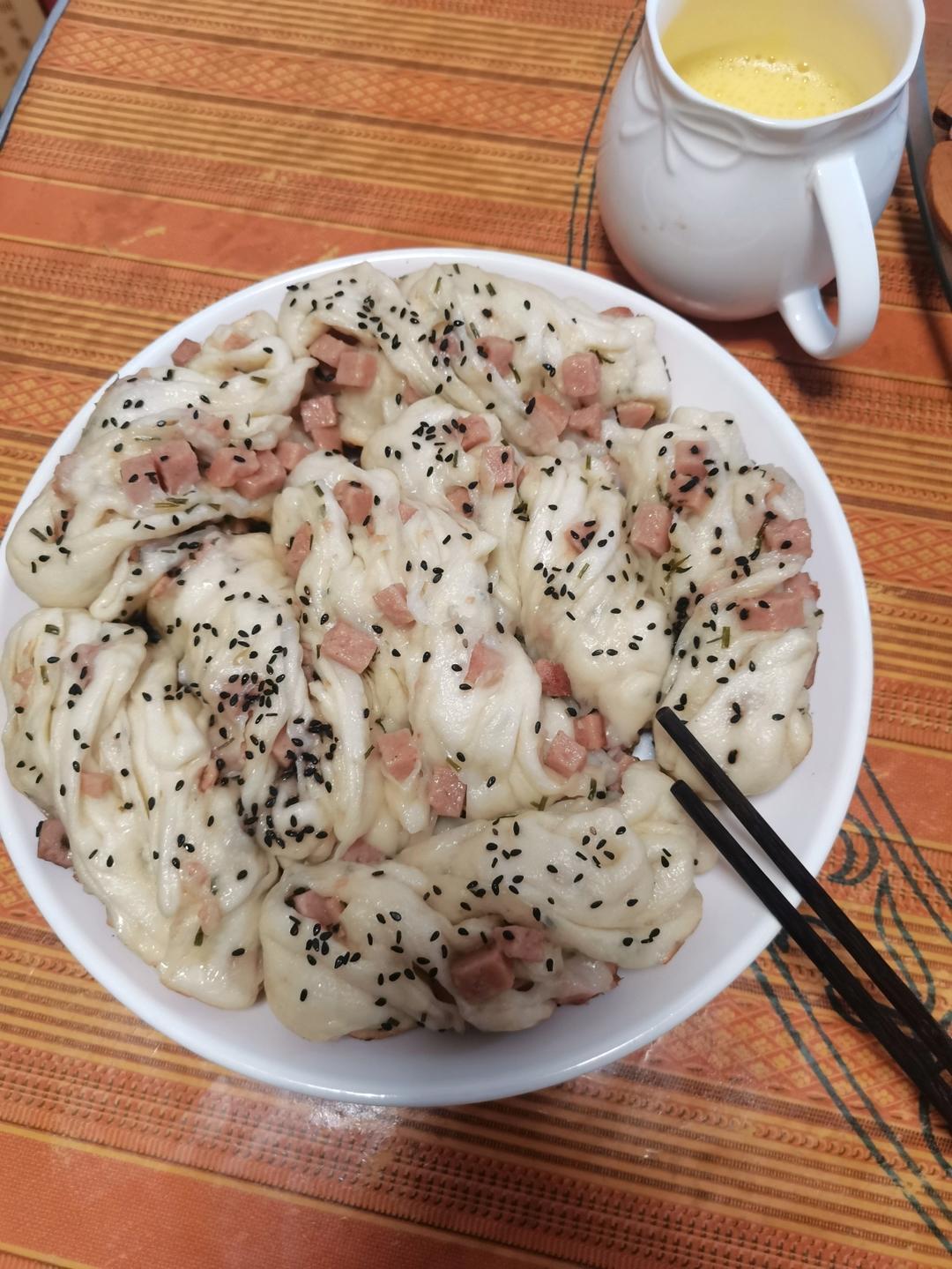 花卷这样做比蒸的还好吃❗️喧软酥脆巨简单