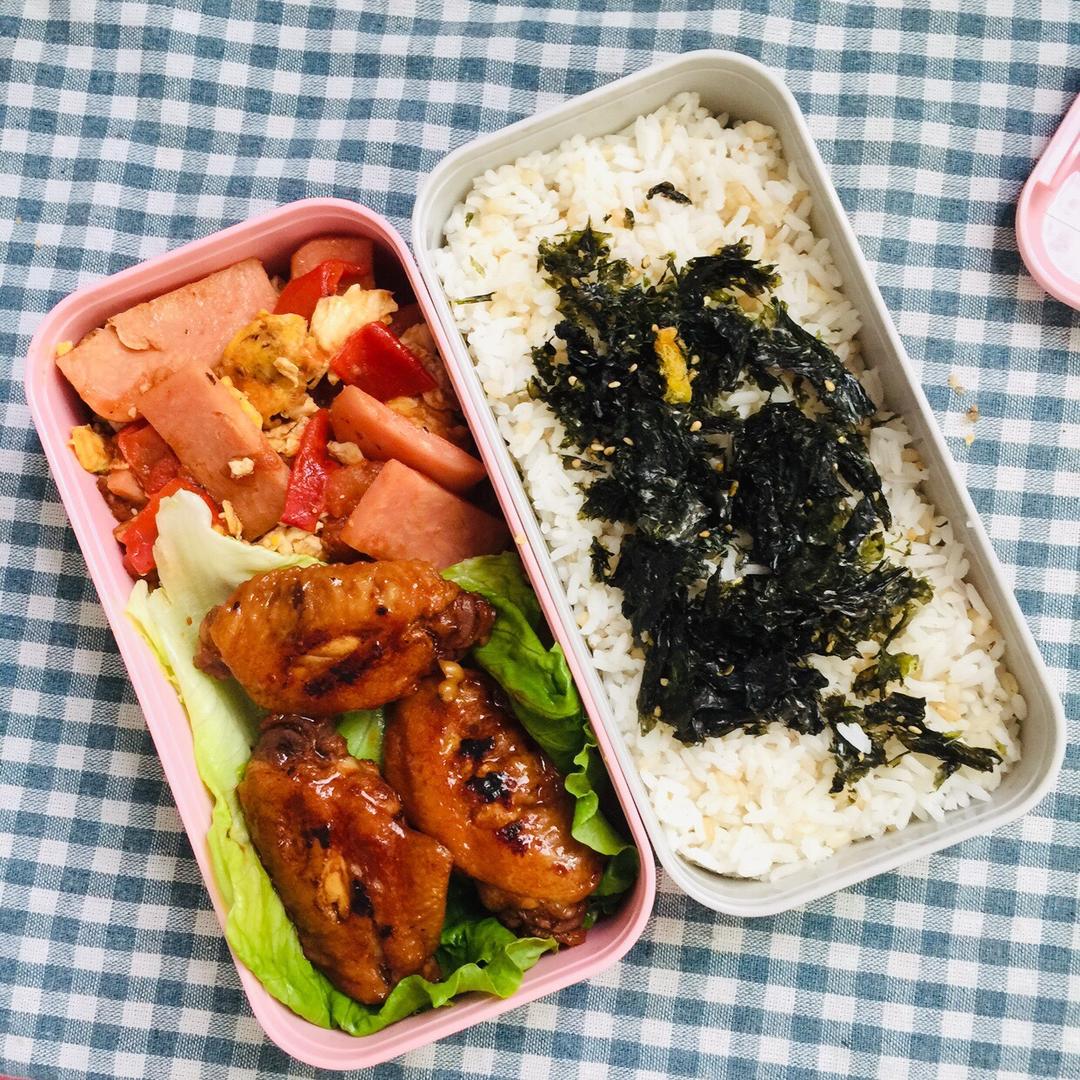煎鸡翅中