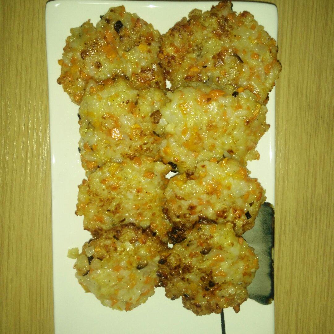 香煎鸡肉小饼