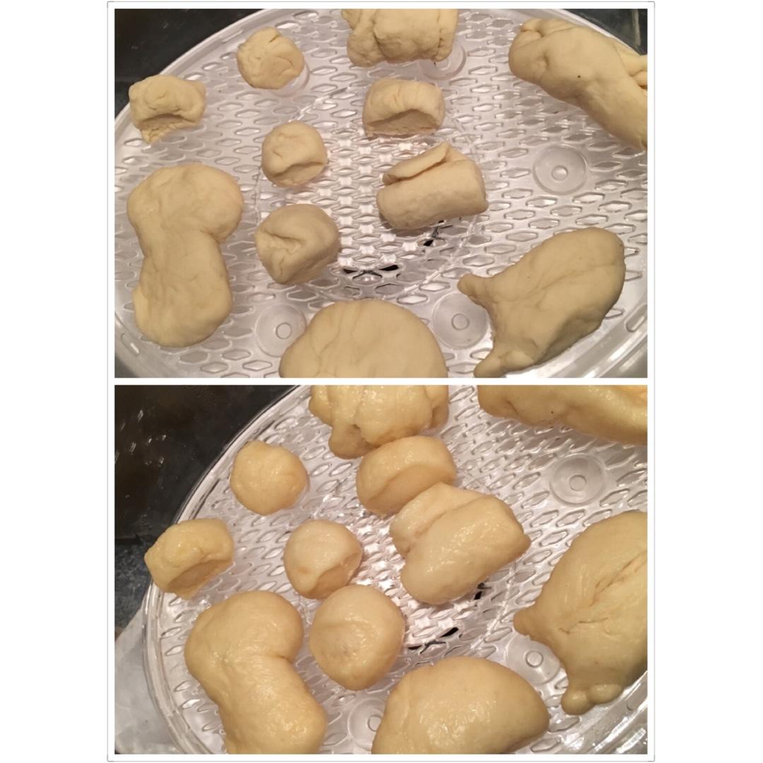 面包机版超松软牛奶馒头
