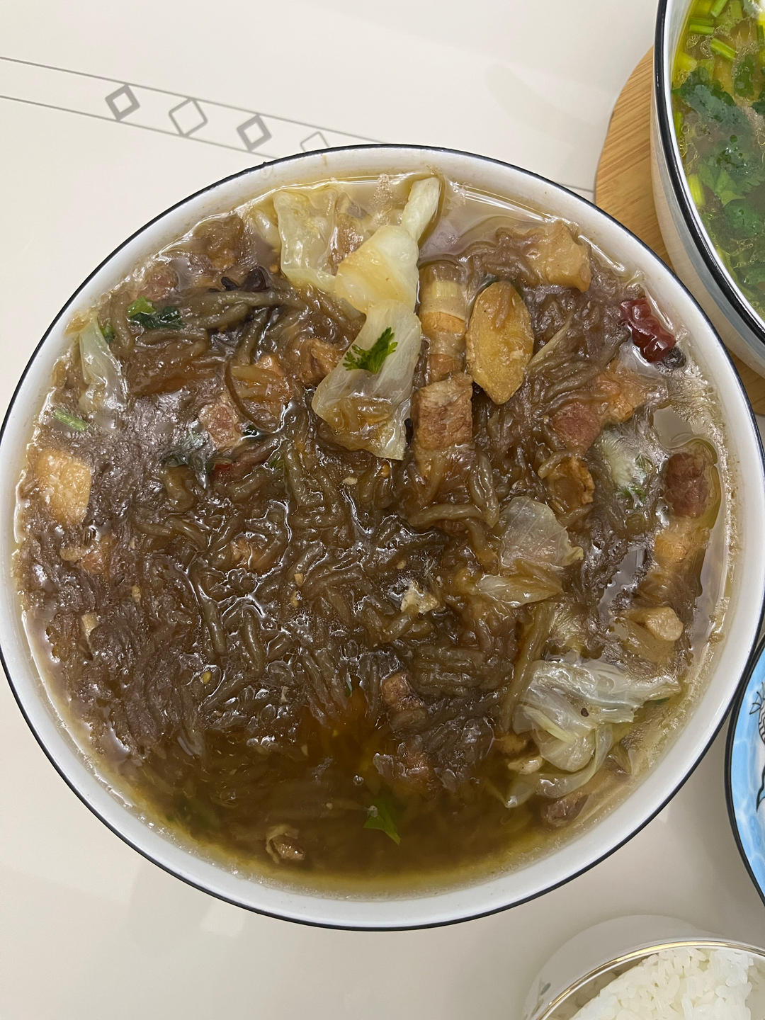 猪肉白菜炖粉条