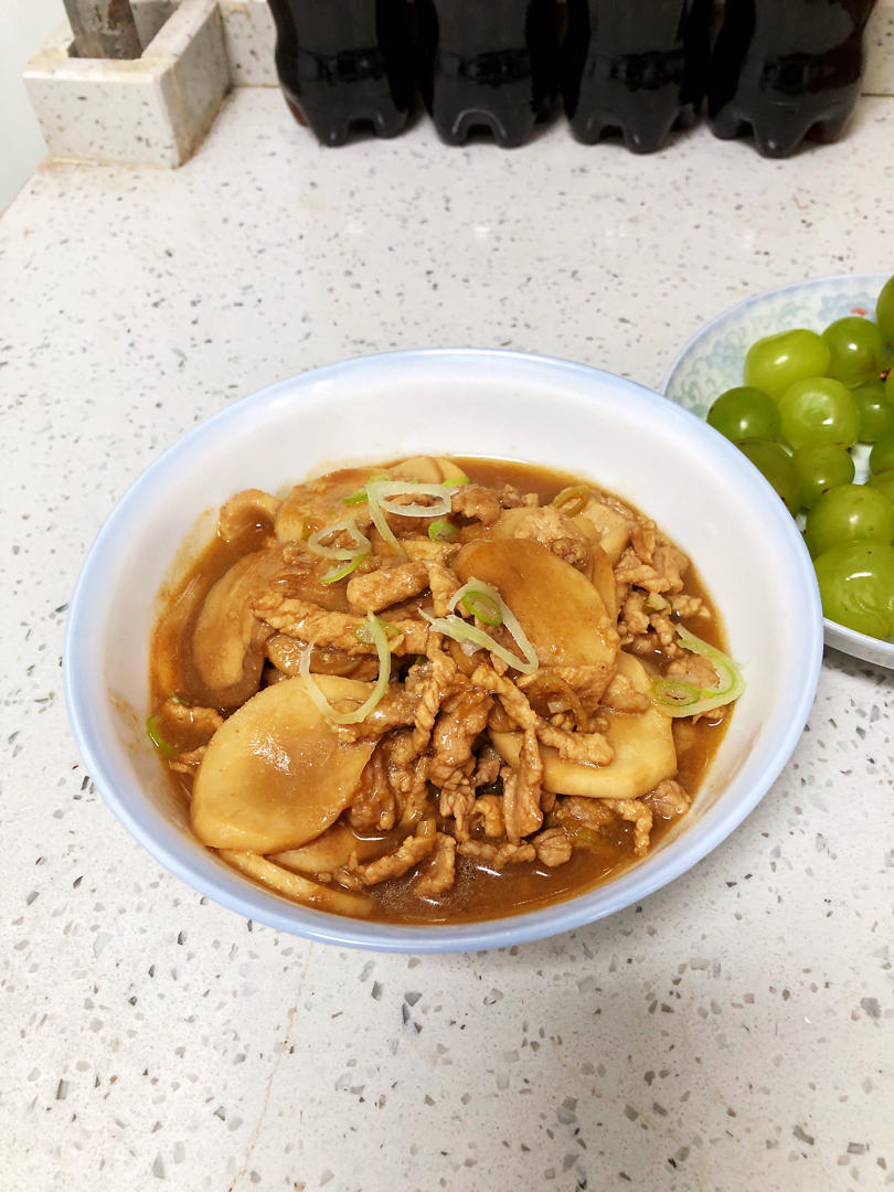 肉炒杏鲍菇