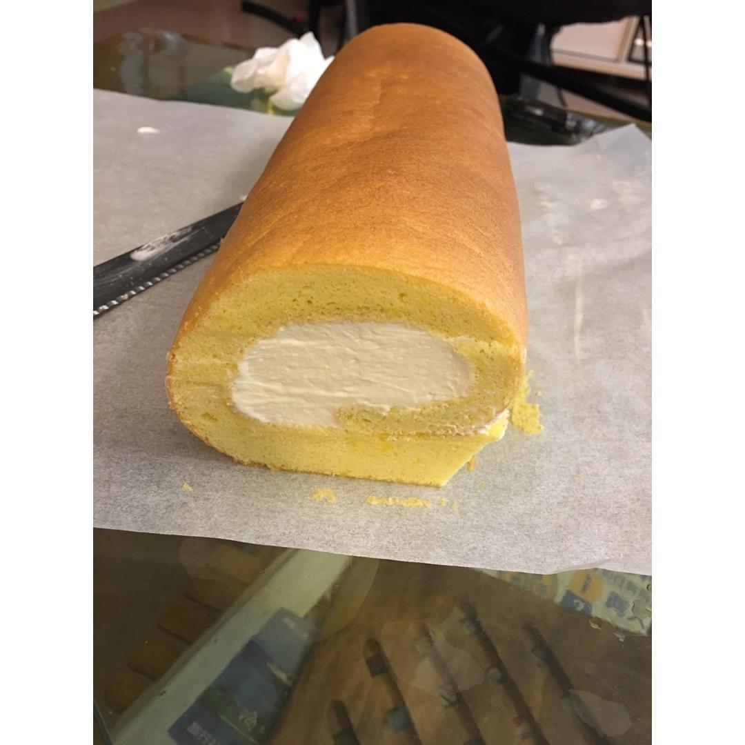 原味蛋糕卷(后蛋法)