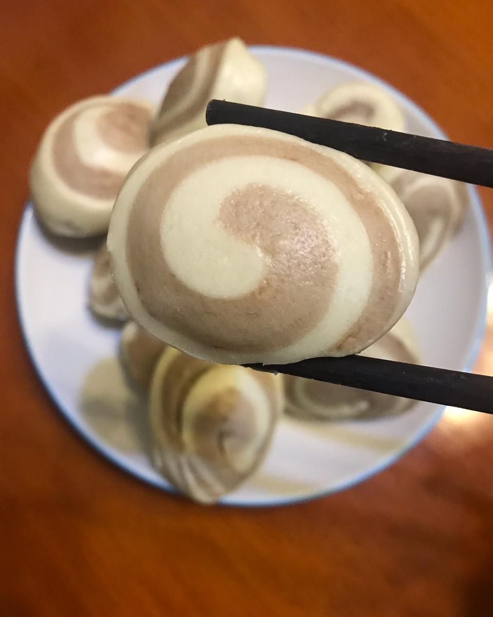 双色刀切馒头