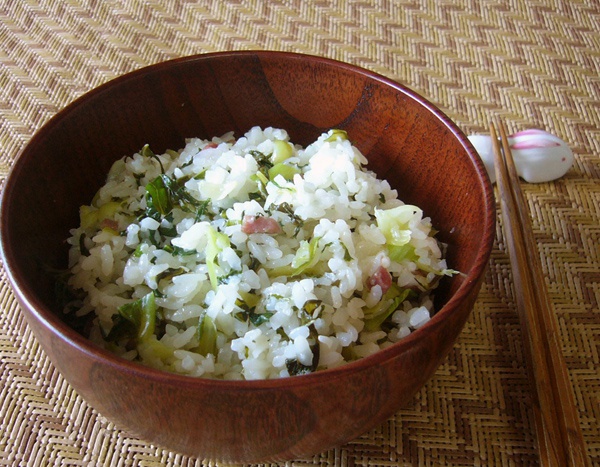 猪油咸肉菜饭