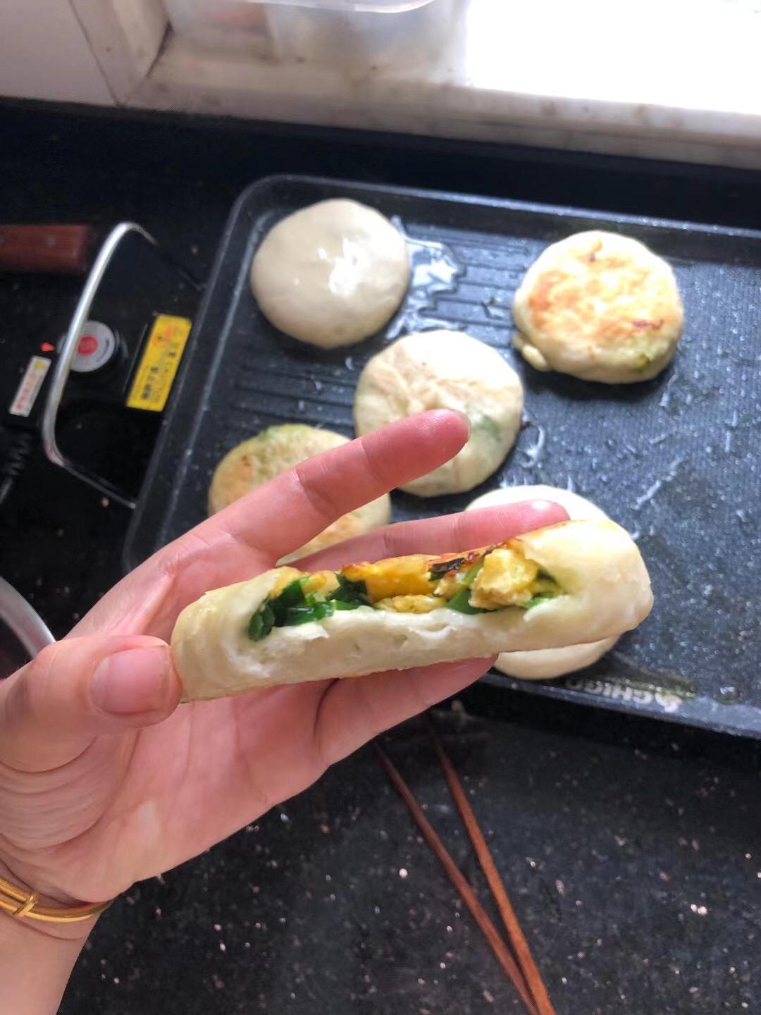 蓬松柔软的发面饼！