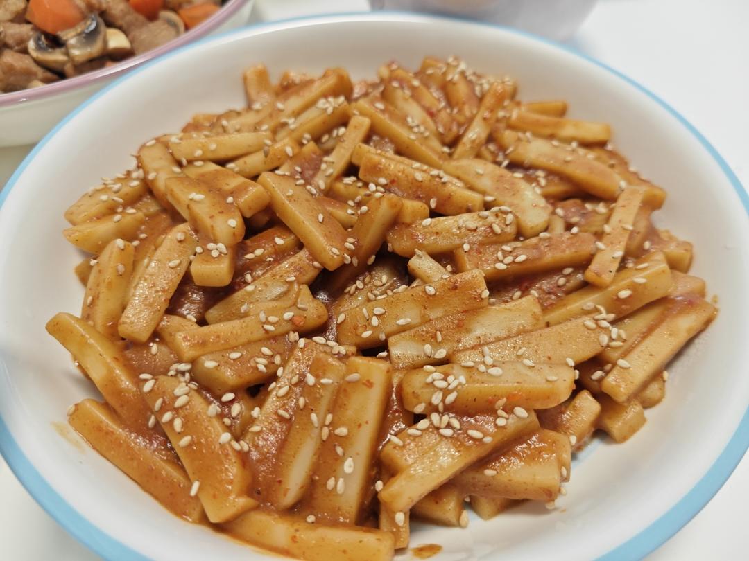 酱香炒年糕