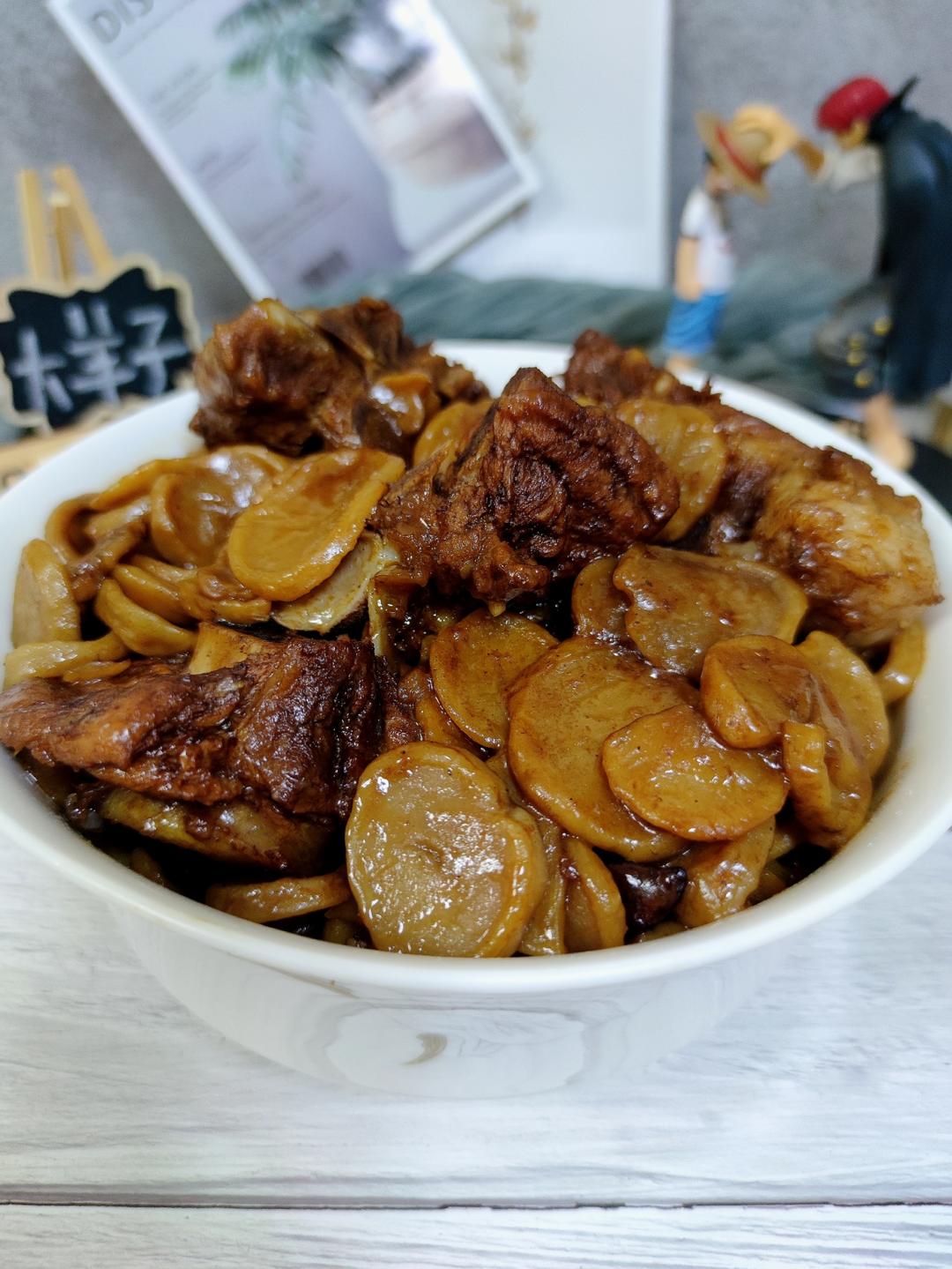 排骨炖土豆干（猪脊骨）