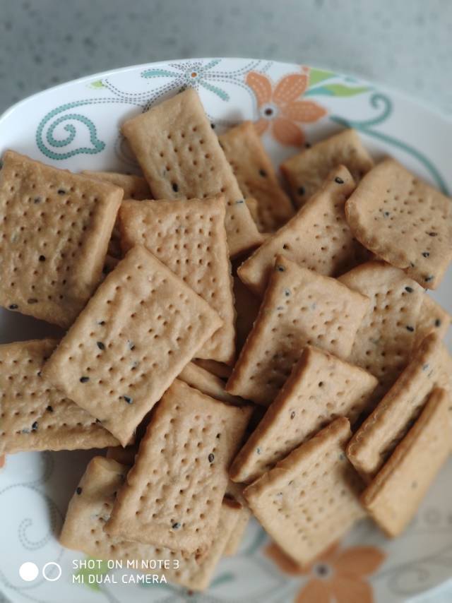 香葱苏打饼干