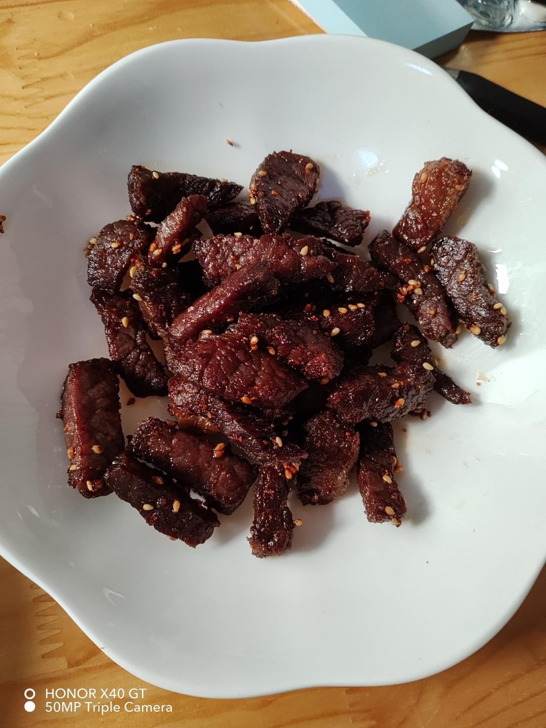 不用油炸的炸干巴