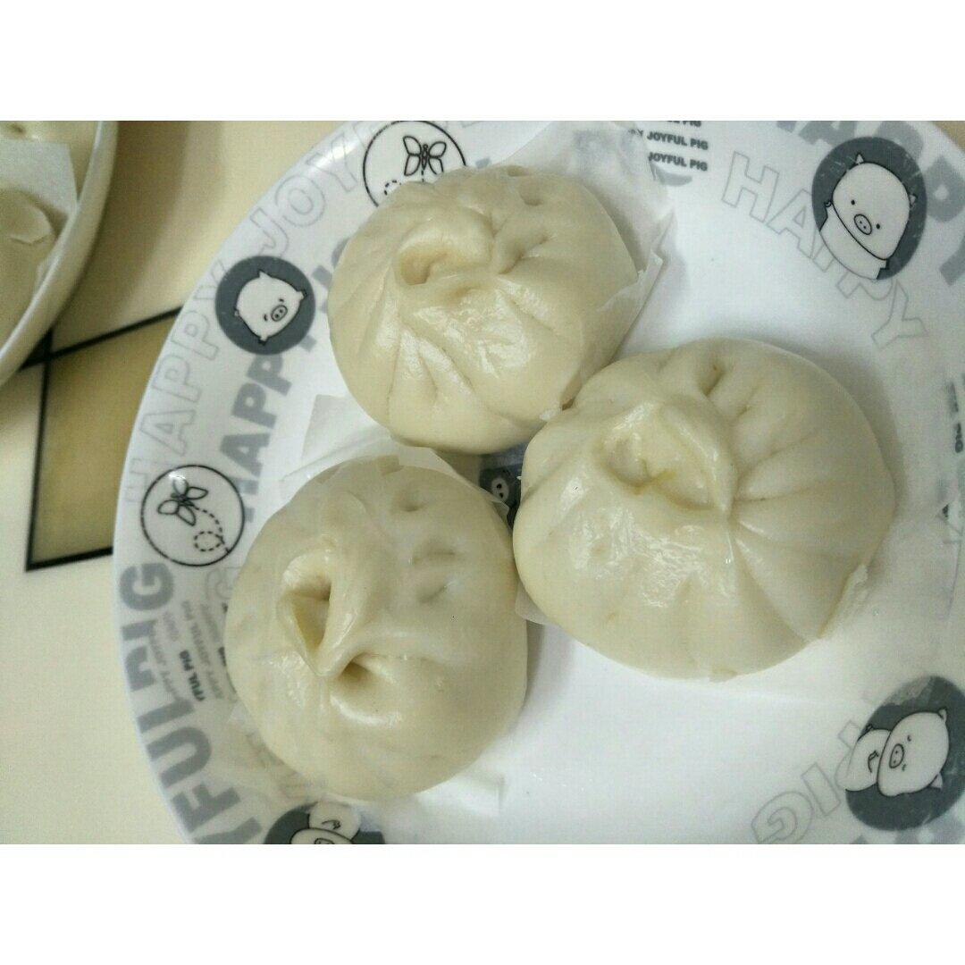 子瑜妈妈做五色营养包子