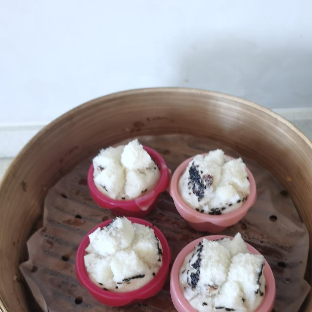 ❌无需泡打粉❗️掌握三个技巧❗️开花米糕轻松做