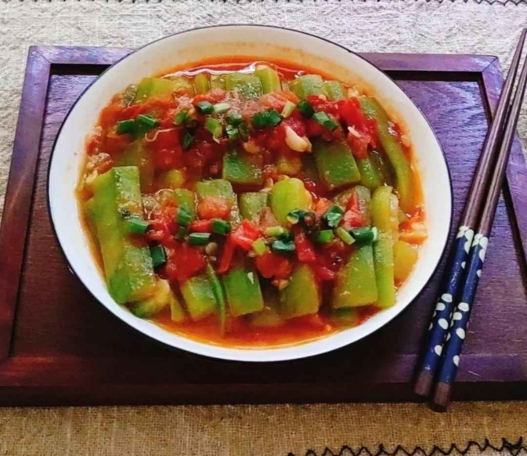 番茄丝瓜