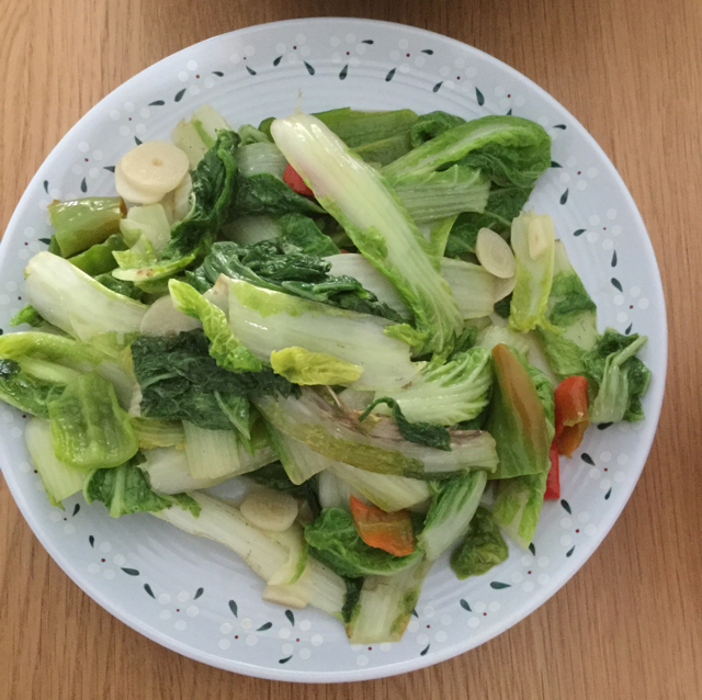 清炒小白菜