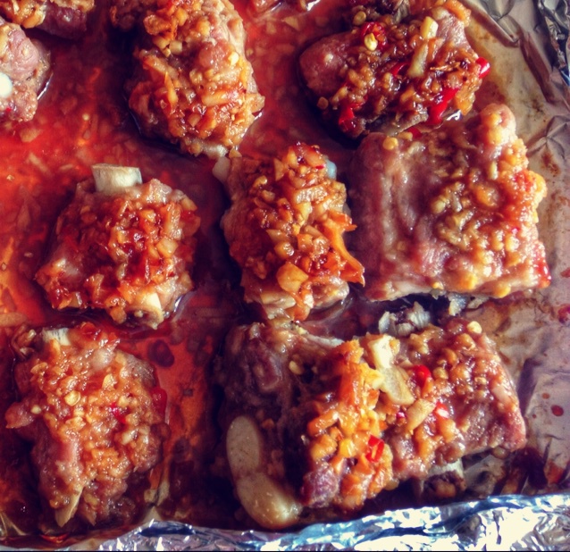 香到骨头里的蒜香排骨（烤箱）