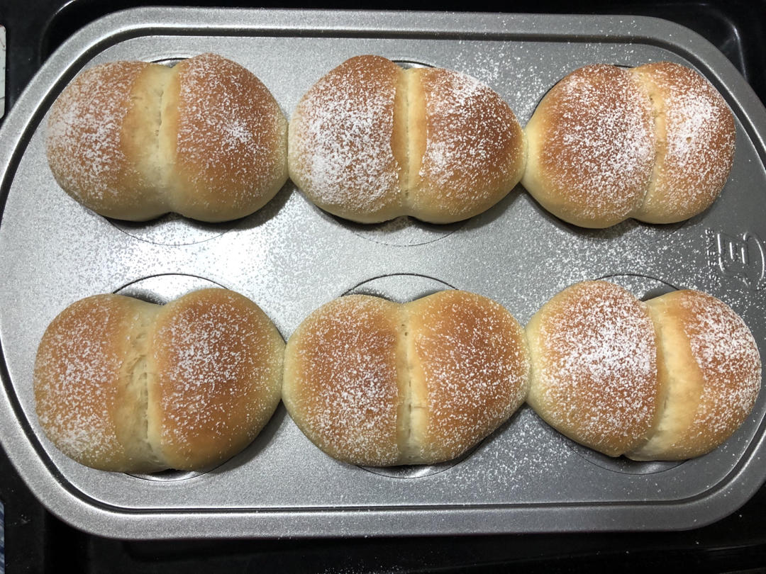 屁股糯米粉面包（海绵蛋糕般松软Q萌）B21