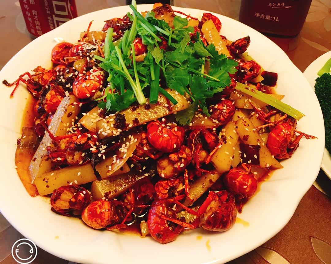 麻辣小龙虾(简易版)的做法