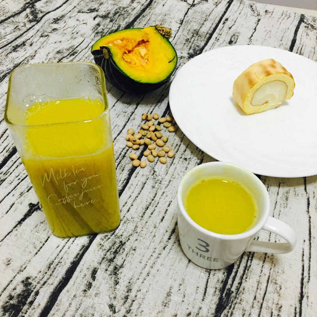 破壁机养生饮品之-南瓜小米汁