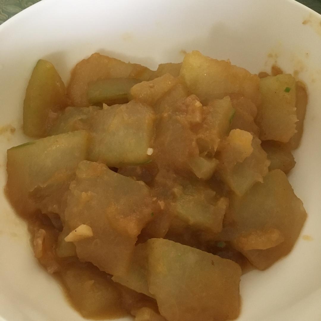 蚝油焖冬瓜