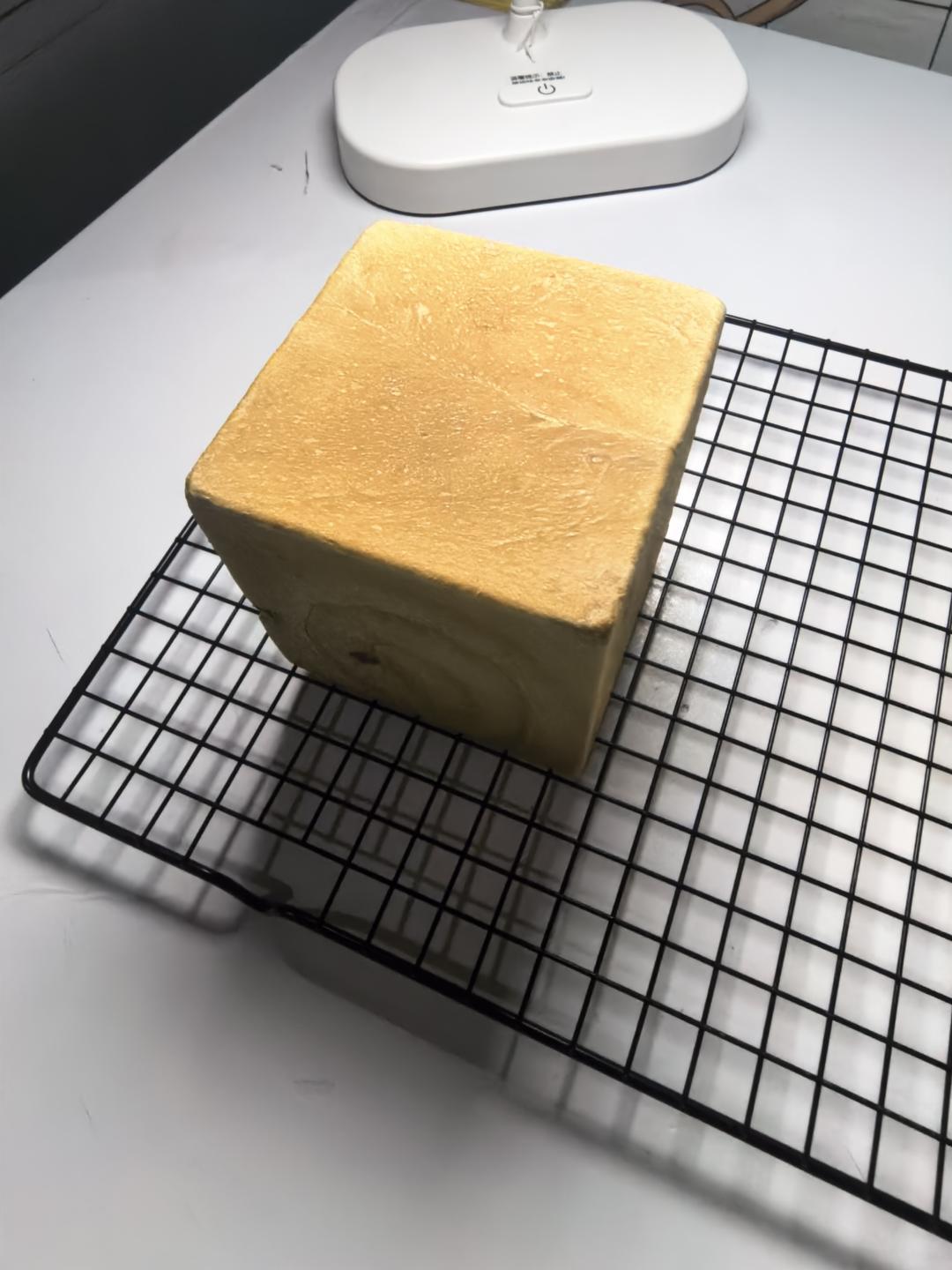简单易做！水立方牛奶吐司！