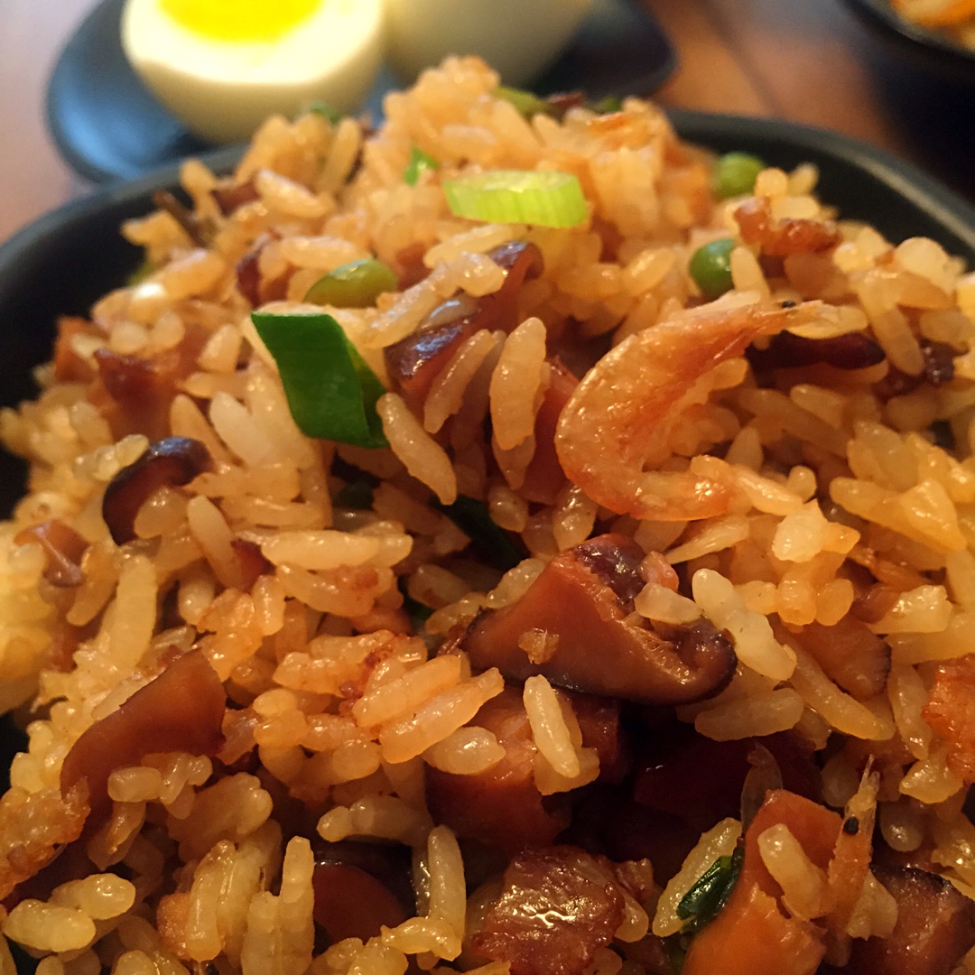 香菇肉丁油饭