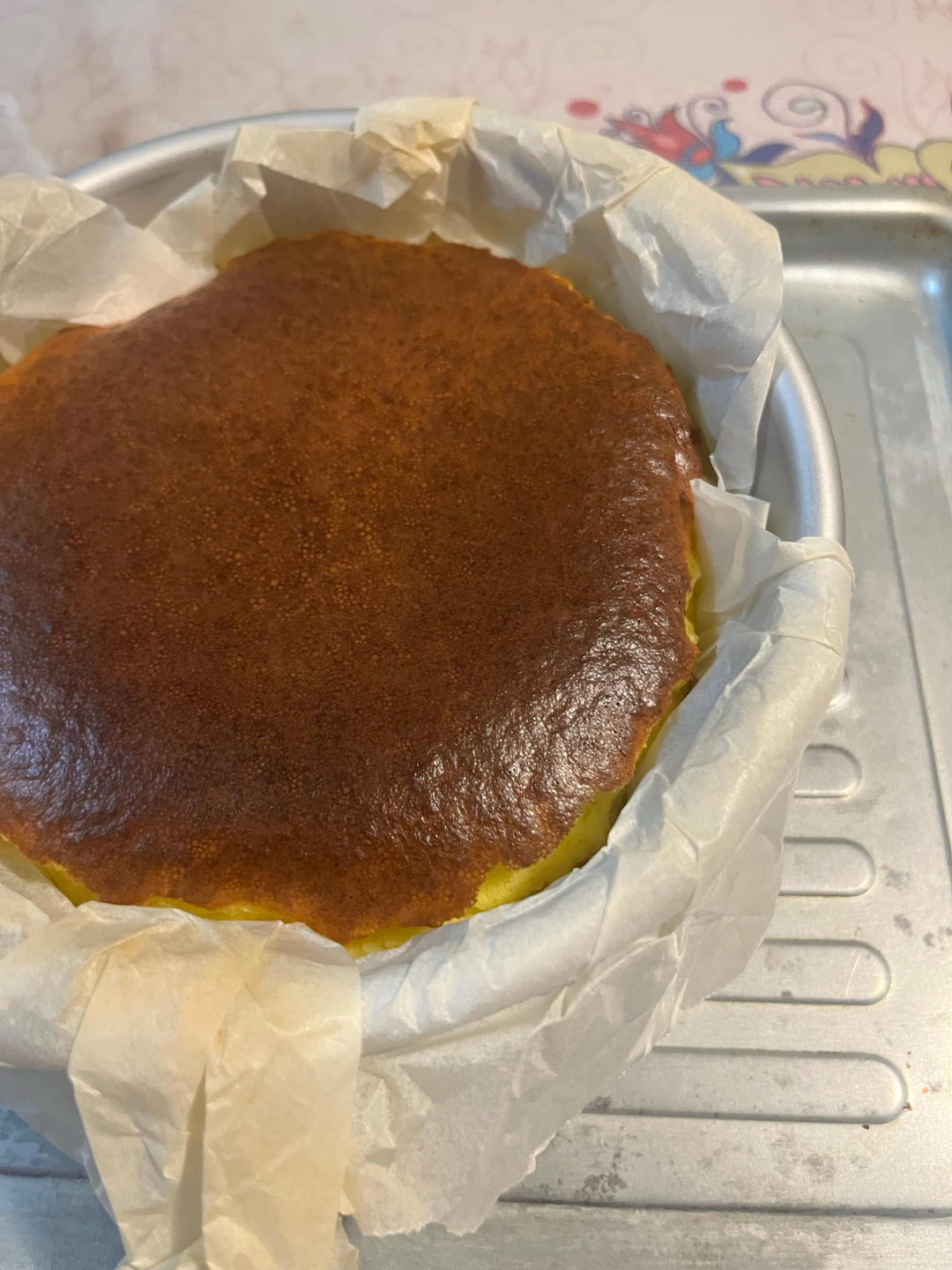 超简单巨好吃·零失败🔥巴斯克烤芝士蛋糕(6寸)