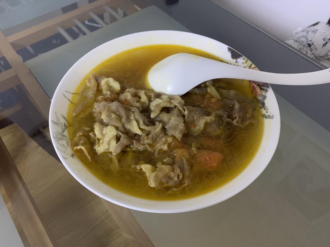 番茄肥牛汤