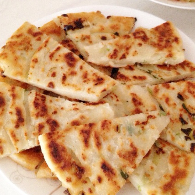 自制葱油饼