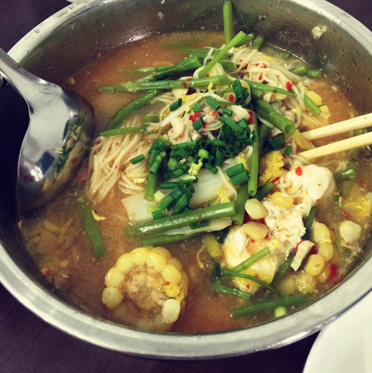 白菜炝锅面