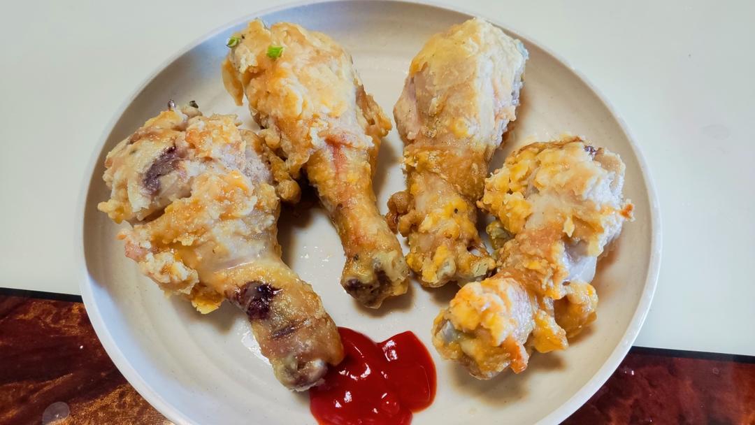 脆皮烤鸡腿