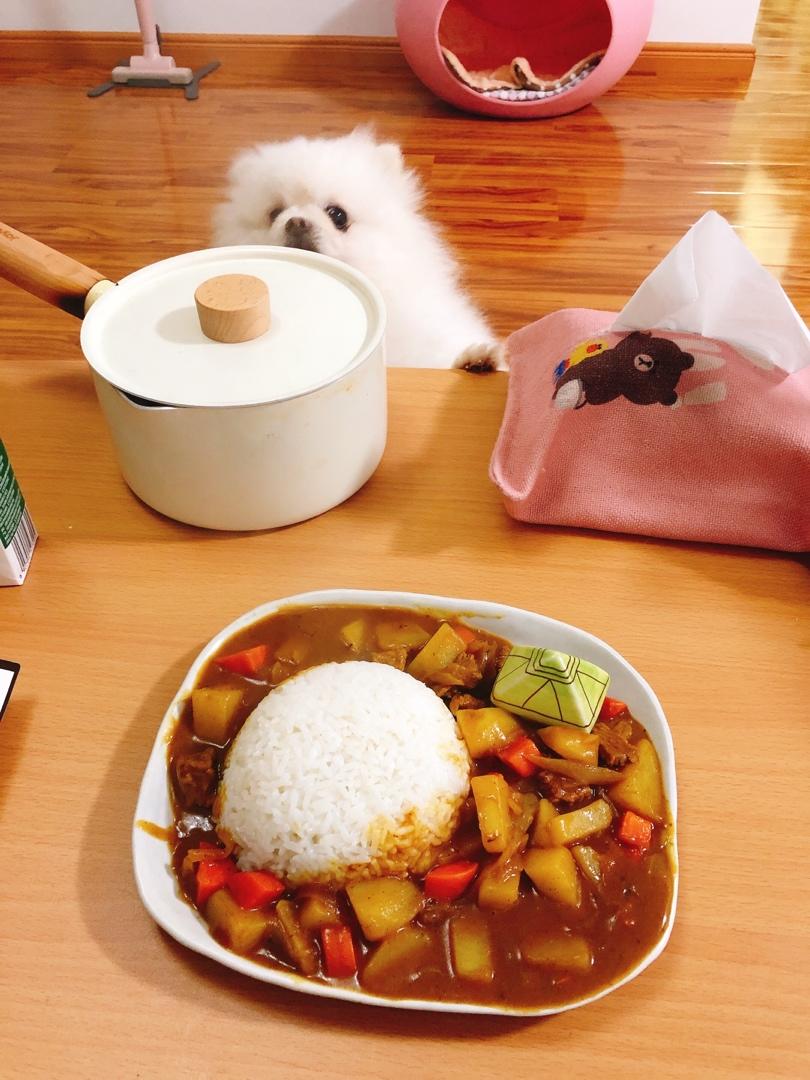 超简单—咖喱牛肉饭