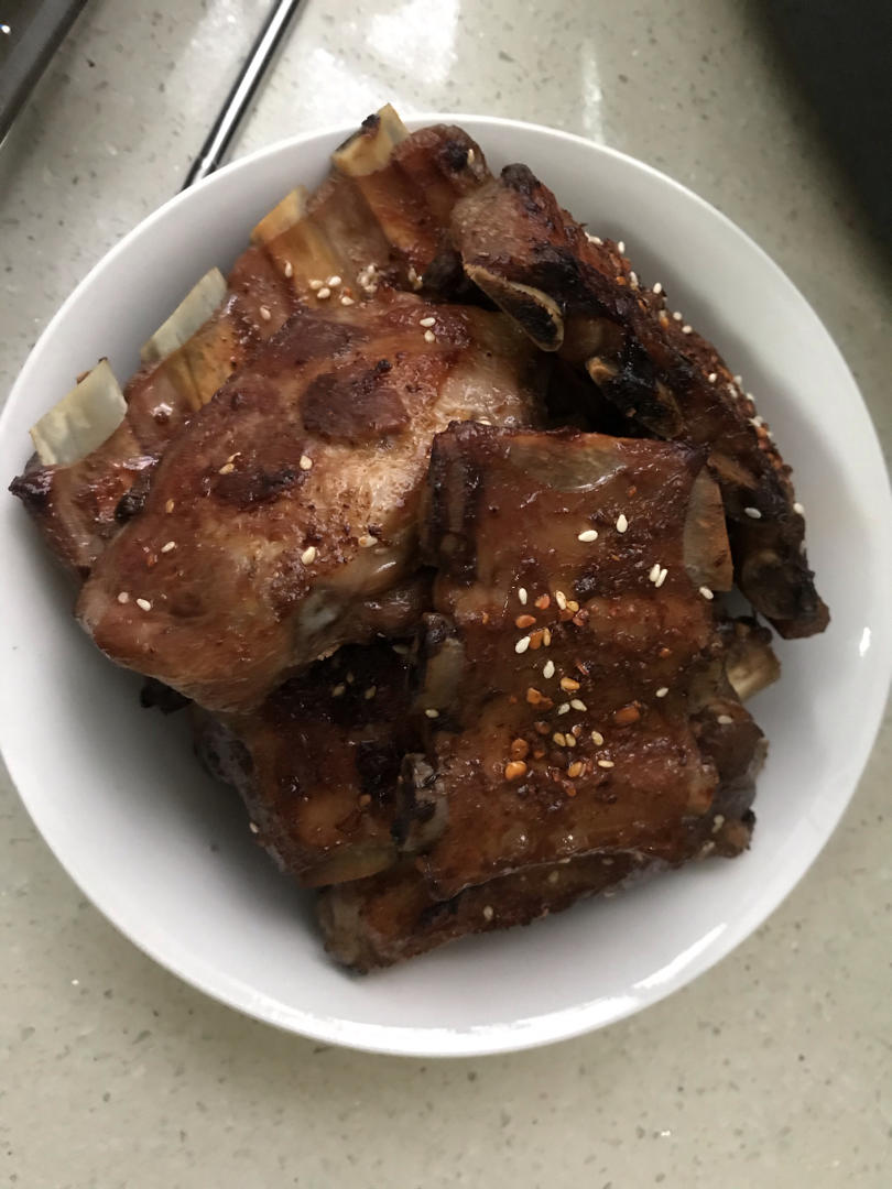 香蒜烤肋排