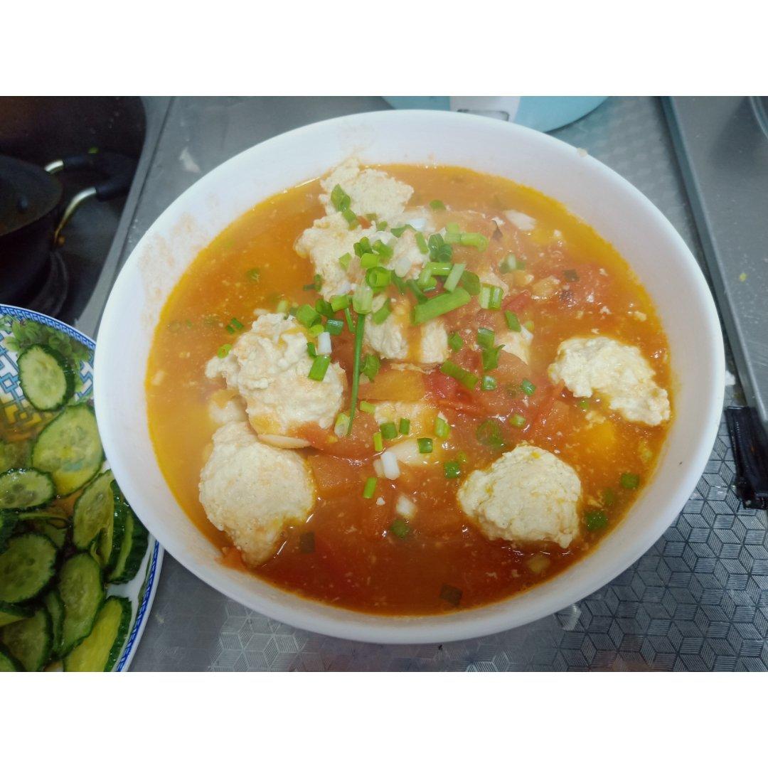 【番茄鸡肉丸】