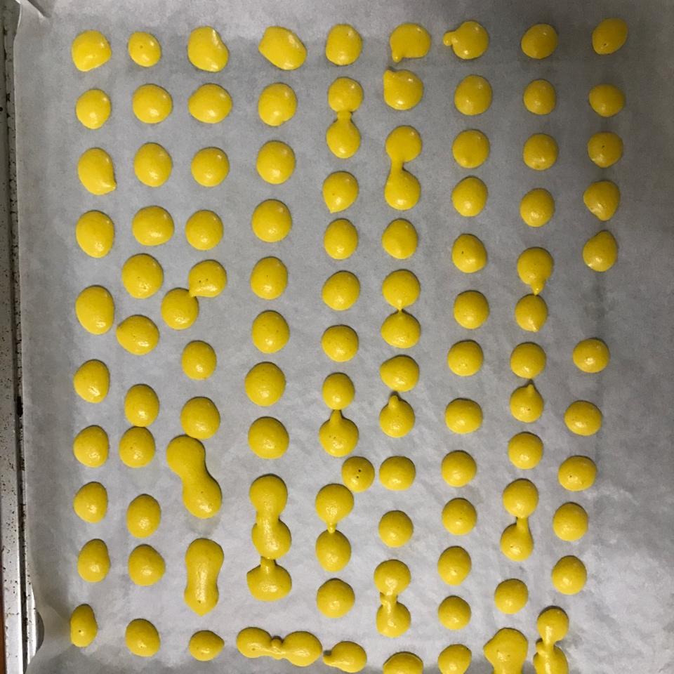 入口即化的无添加蛋黄溶豆
