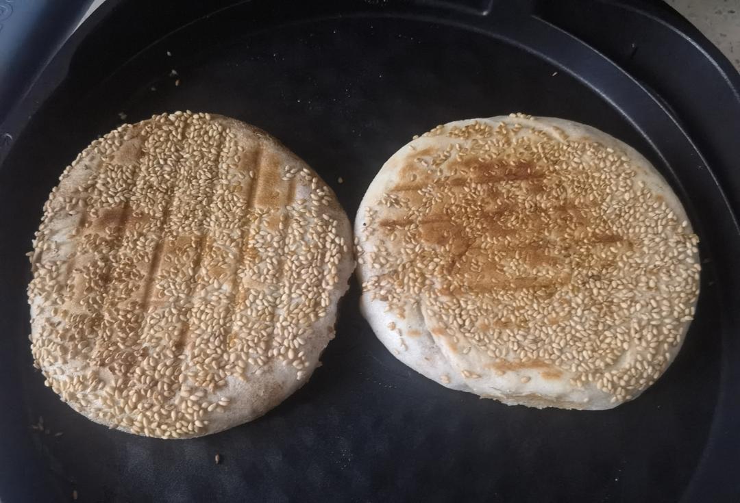 老北京麻酱烧饼 酥香可口 层次分明 附细节视频详解