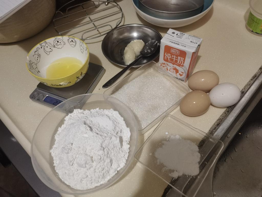 纯奶手撕吐司的做法 步骤1