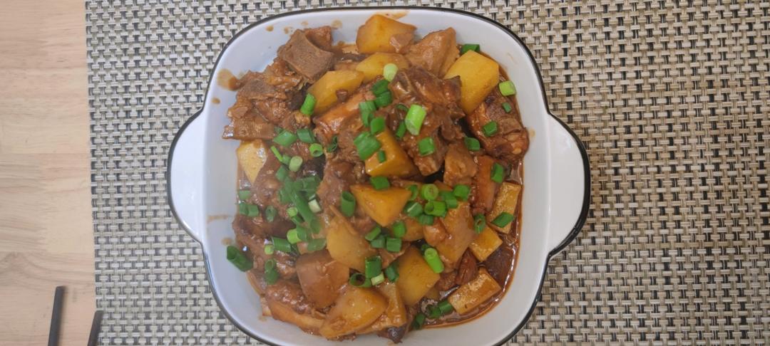 🔥巨好吃的红烧排骨炖土豆❗️懒人版轻松做拿手菜