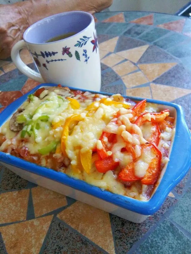 番茄鸡肉浓情焗饭【两人份】