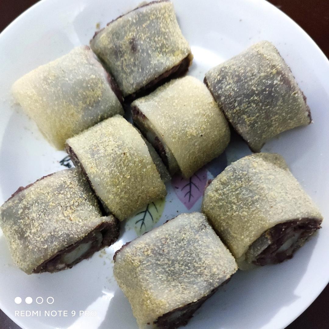 老北京传统小吃--驴打滚