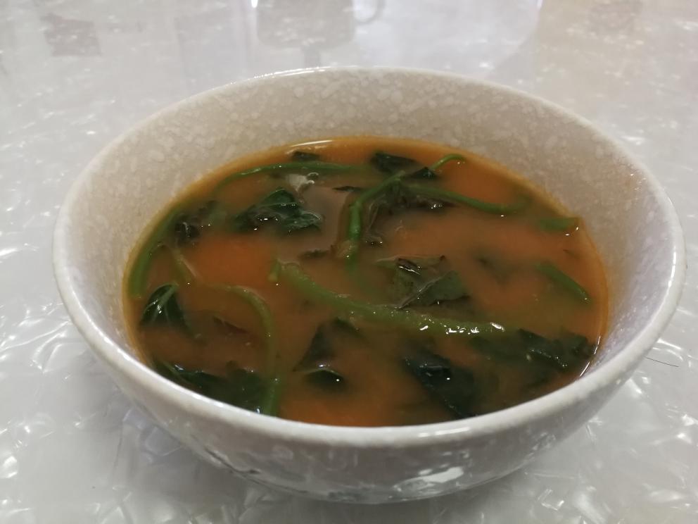 一人份的开胃汤（小美锅菜谱）的做法