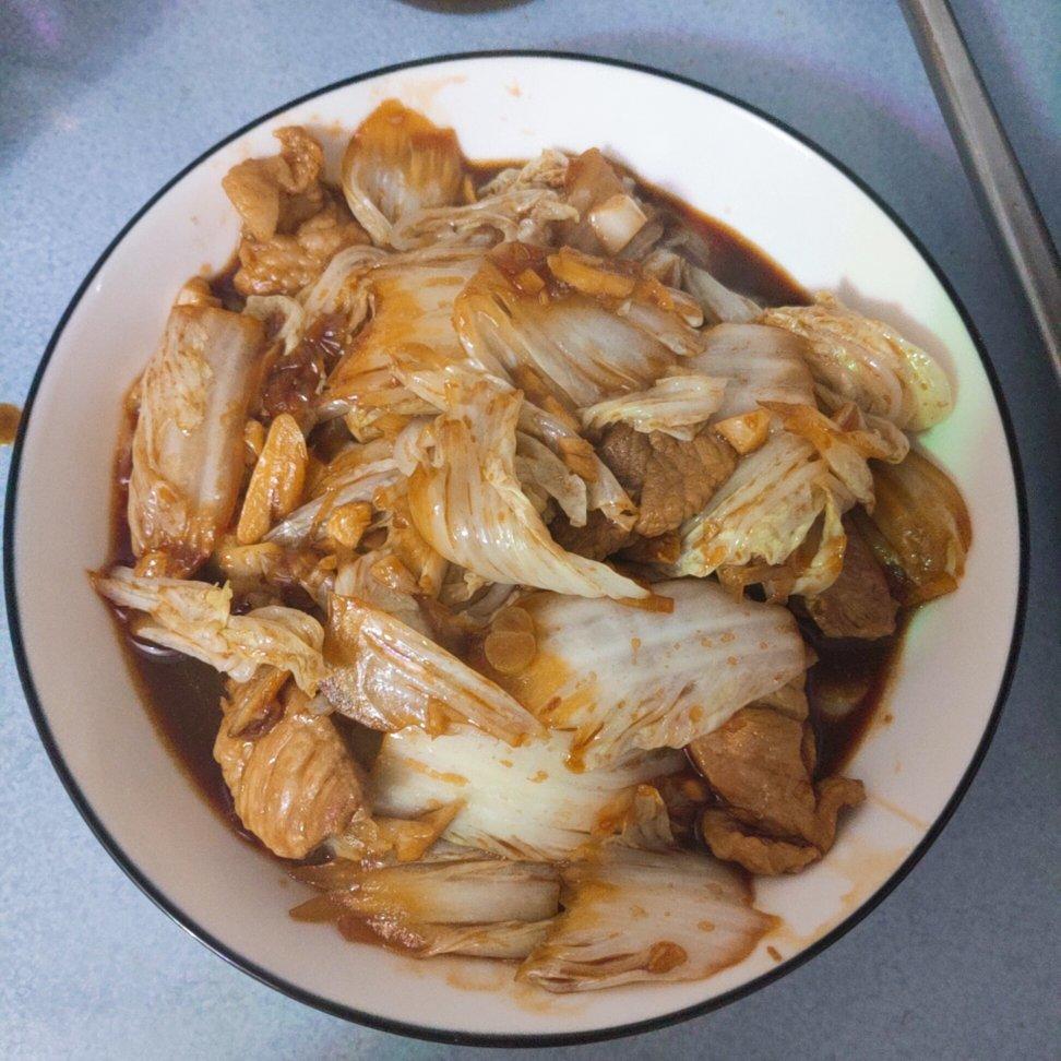 快手醋溜白菜片