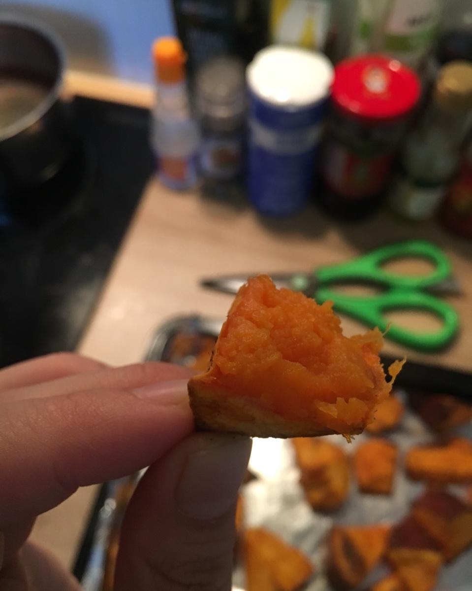 快手版烤箱烤番薯