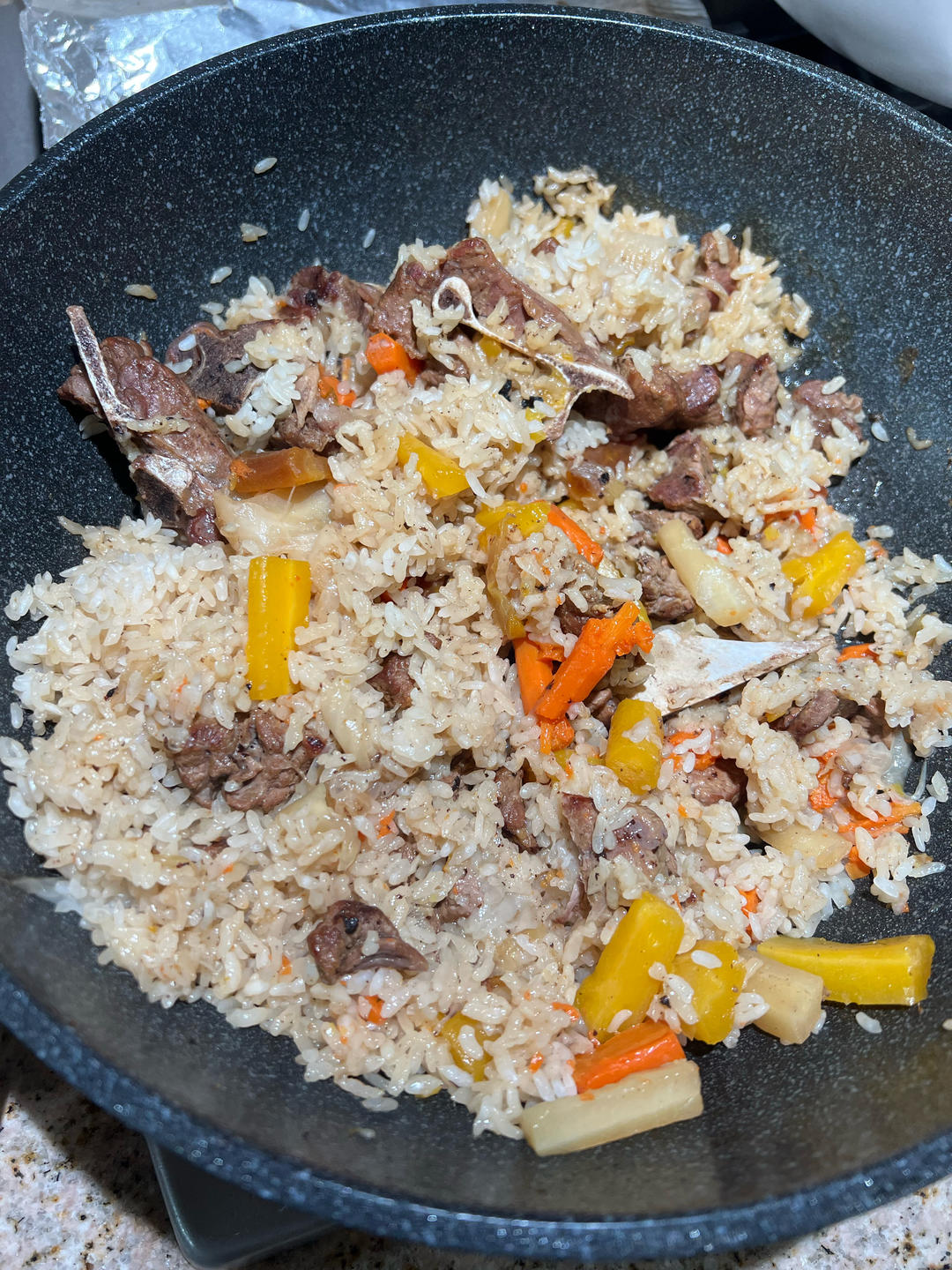 香到不行的羊肉焖饭，做法简单却好吃到爆~